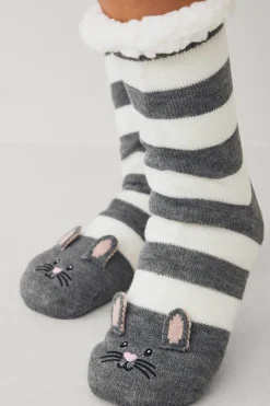 Ellos Strumpor|Loungewear & Myskläder > Collection Sockor med djuransikte