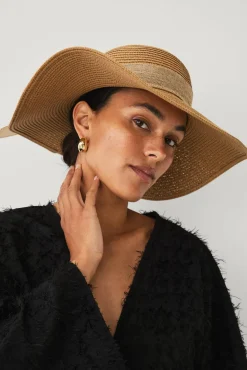 Sale Collection Stråhatt med rosett Hattar & Kepsar