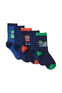 Ellos Underkläder > Collection Strumpor Monsters 5-pack