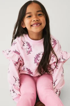 Ellos Sweatshirts & Hoodies > Collection Sweatshirt med volanger