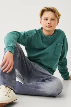 Sale Collection Sweatshirt med rund halsringning Sweatshirts & Hoodies