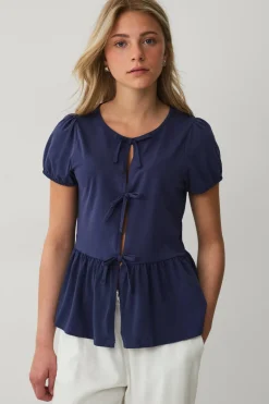 Clearance Collection Topp med peplumdesign Toppar & T-Shirts