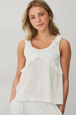Hot Collection Topp med volanger Toppar & T-Shirts