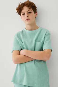 Ellos Toppar & T-Shirts > Collection T-shirt med våffelstruktur