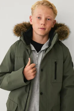Clearance Collection Vattenavvisande vadderad parkas Ytterkläder