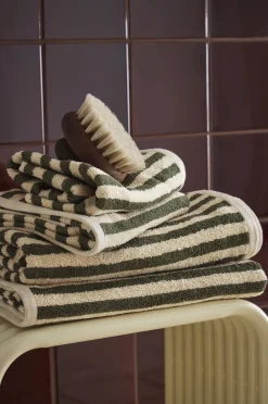 Ellos Badtextilier > Home Frottéset Stripe 4 delar