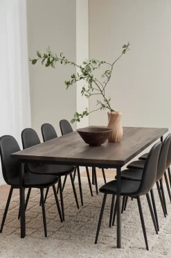Discount Home Matgrupp Ritha med bord 220x100 cm + 8 stolar konstläder Matgrupper