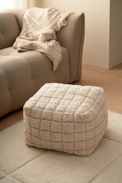 Ellos Sittpuffar & Fotpallar > Home Puff Puff Check 59x59 cm