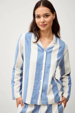 Clearance Hoe Pyjaakjorta Vaerie Bock tripe ong eeve Homewear