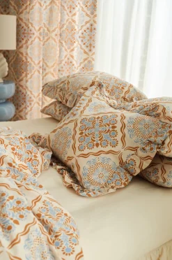 Ellos Örngott > Home Örngott Elly Tile Frill i återvunnet halvlinne