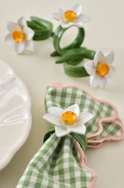 Sale Home Servettringar Lily 4-pack Bordstextilier|Dukning & Servering