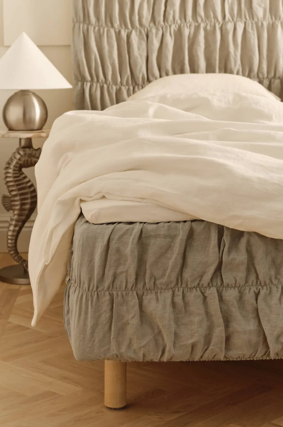 Ellos Sängkappor > Home Sängklädsel Candice Elastic 40 cm i linne