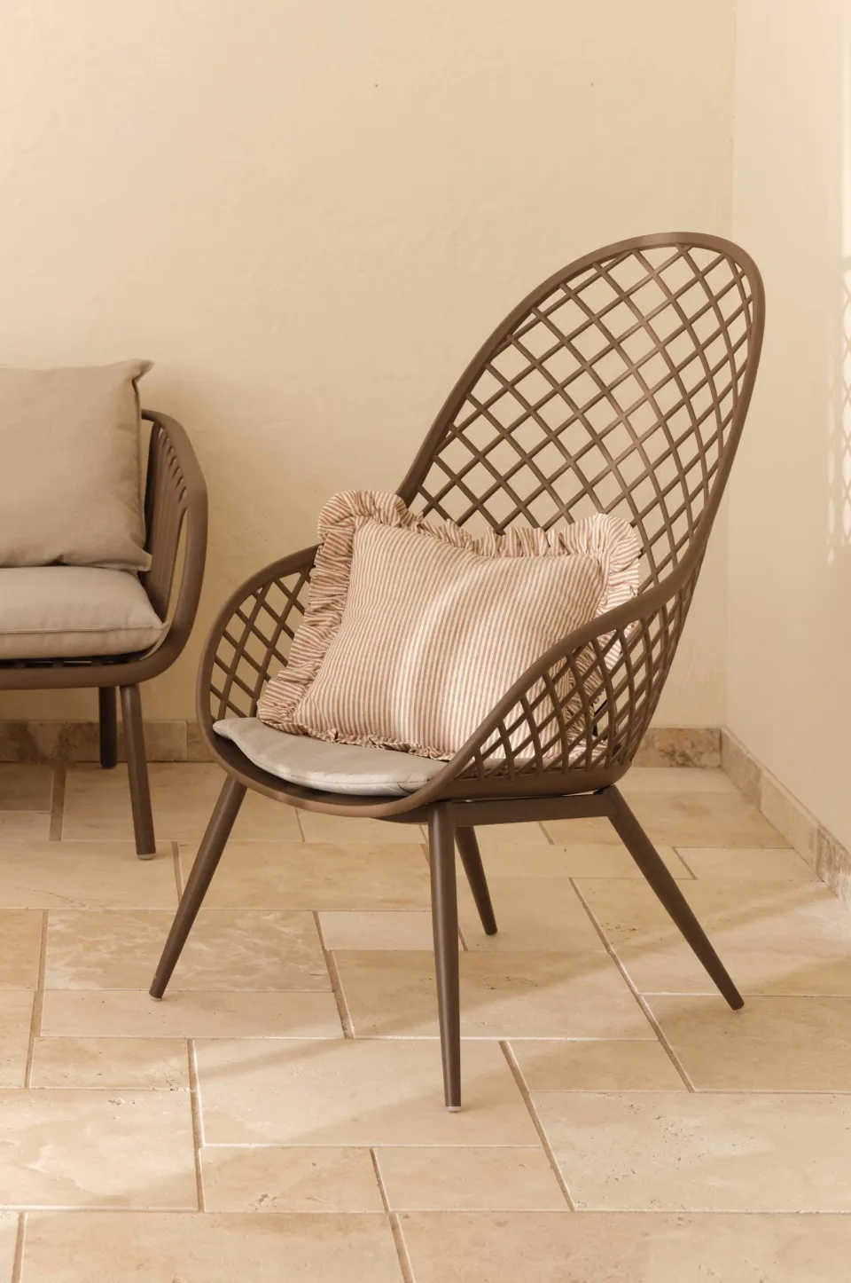 Outlet Home Trädgårdsfåtölj Syrén 2-pack Utemöbler & Trädgård