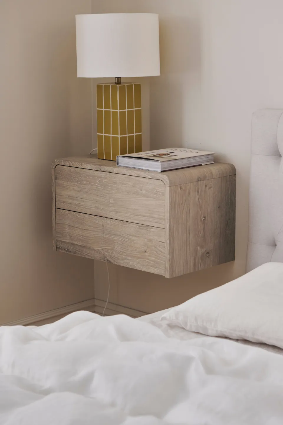 Outlet Home Vägghängt sängbord Mylissa Bord