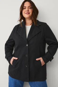 Discount Plus collection Fodrad skepparkappa i bomullstwill Jackor & Kappor