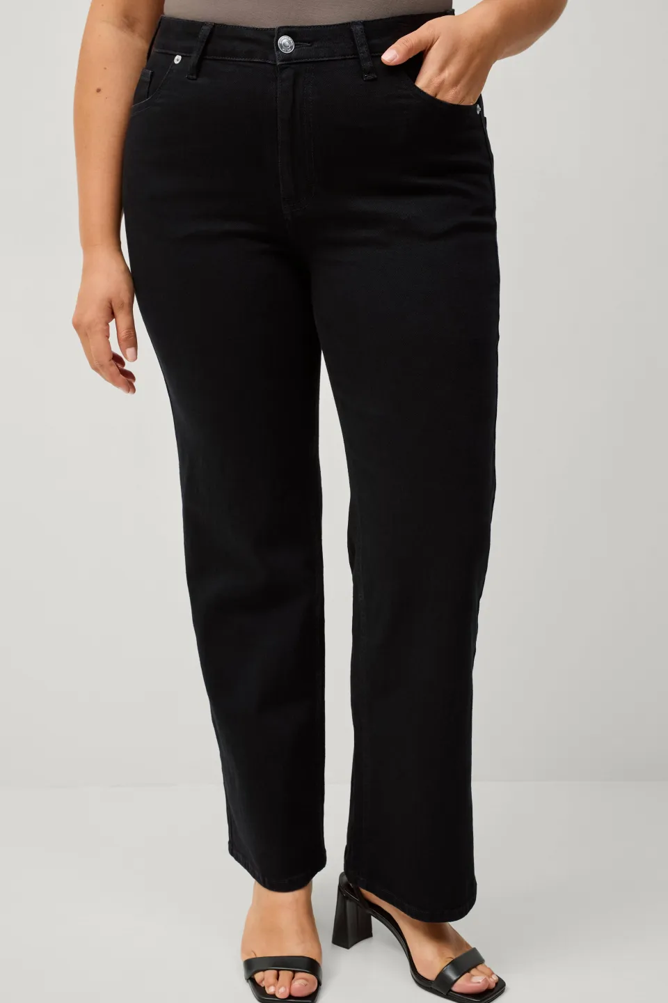 Outlet Plus collection Jeans Straight Wide Jeans