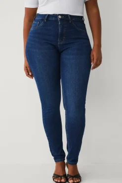Hot Plus collection Jeggings med hög midja Jeans
