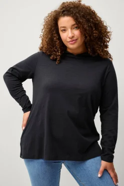 Ellos Basplagg|Sweatshirts & Hoodies > Plus collection Sweatshirt med huva
