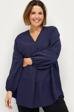 Hot Plus collection Tunika med veckad detalj Tunikor