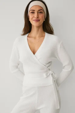 Ellos Loungewear & Myskläder > TUDIO tickad cardigan