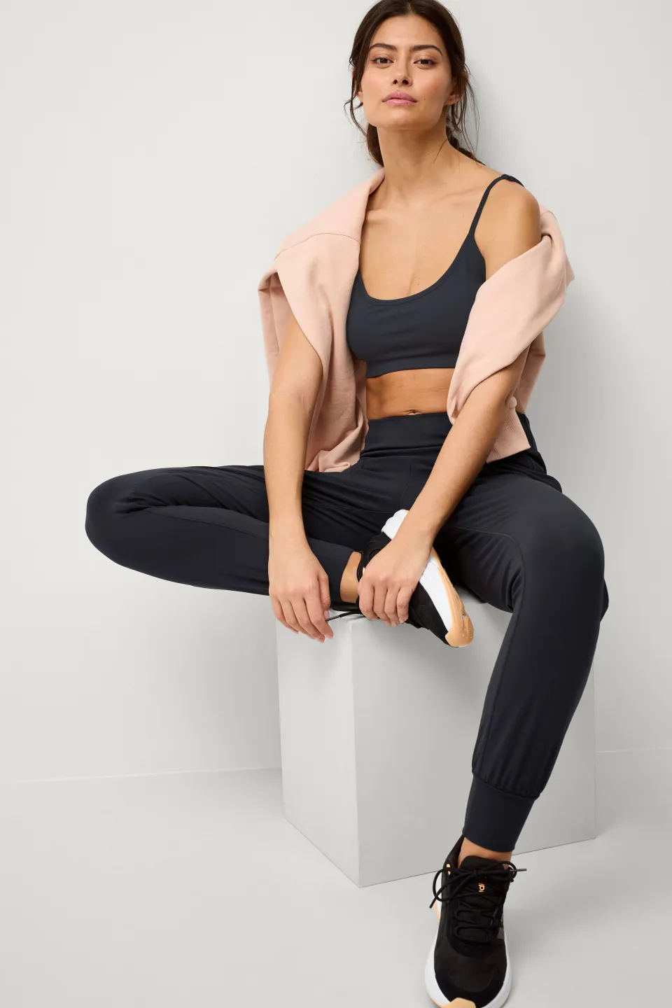 Hot STUDIO Träningsbyxor Loose Pants Soft Träningskläder|Träningskläder