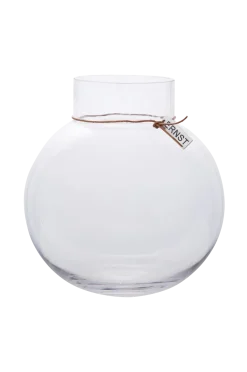 vas rund Ø 24 cm, h 25 cm Vaser