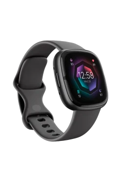 Fitbit Träningsredskap & Utrustning|Klockor > Sense 2, Shadow Grey/Graphite