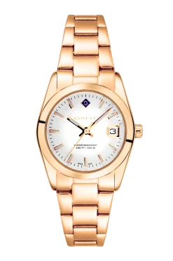 Gant Klockor|Klockor > Armbandsur Everett Mini Ipg, White Metal Ipg