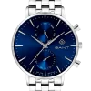 Gant Smycken|Klockor > Klocka Park Hill Day-Date II Blue/Stainless steel