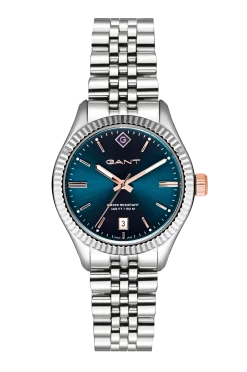 Sale Sussex Denim blue/Stainless steel Klockor