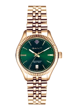Gant Klockor > Sussex IPG Green/Gold