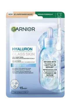 Clearance Hyaluron Glass Skin Jelly Sheet Mask 1 pcs Ansiktsvård
