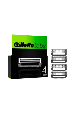 Gillette Rakning|Skönhet > Rakblad Labs 4 st