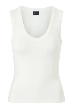 Gina Tricot Toppar & Linnen > inne Tight V-neck Rib Tank