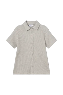 Discount Skjorta grAlfred Waffle SS Shirt Skjortor