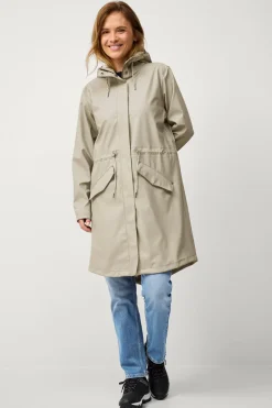 Clearance Regnparkas Rain Waist Parka PU Ytterkläder|Regnkläder