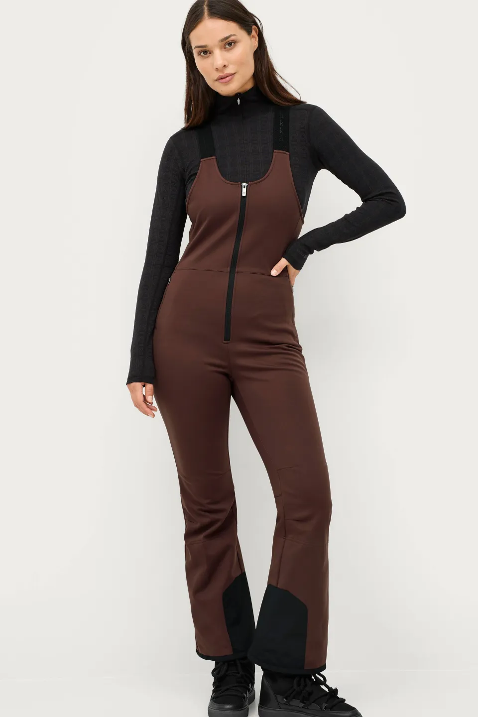 Clearance Skidbyxor Gold Softshell Bib Ski Pant Ytterkläder|Ytterkläder