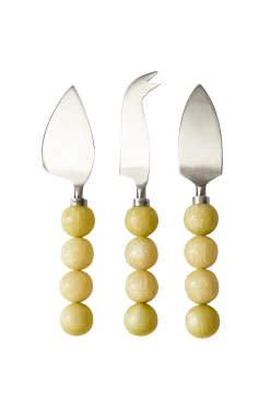 HKliving Köksredskap > Ostknivar Lemon (set om 3)
