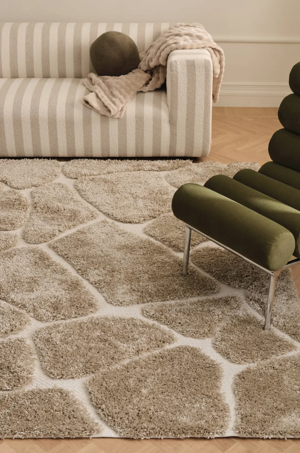 Outlet Ryamatta Alba Stone Lugg & Ryamattor