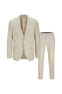 New Kostym jprRiviera Linen Suit Slim Fit SN Kavajer & Kostymer
