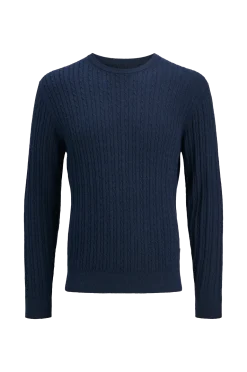 Hot Tröja jjeEi Knit Cabe Crew Neck Tröjor