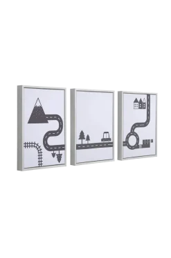 Kave Home Posters & Tavlor > Tavlor Nisi, set om 3
