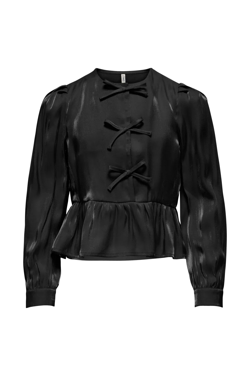 New Blus kogVictoria L/S Bow Wvn Blusar