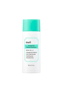 Klairs Kroppsvård|Solskydd > All-Day Airy Mineral Sunscreen 60G