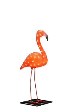 Sale Flamingo LED höjd 70 cm Trädgårdsdekoration
