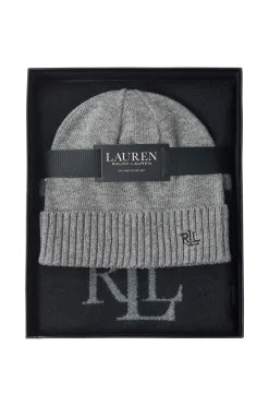 Lauren Ralph Lauren Halsdukar & Scarves|Mössor > Mössa + halsduk Polyester Blend-wvn Scf Knt HT GT ST