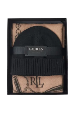 Lauren Ralph Lauren Halsdukar & Scarves|Mössor > Mössa + halsduk Acrylic Blend-eqst Scrf Ht-gbx