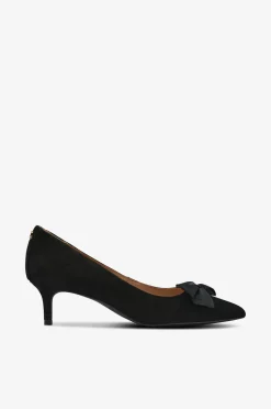Outlet Pumps Kidsuede/grosgrain-adrienne Bow-pm-cto Klackskor