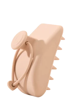 Hot Hair Scalp Silicone Massager Blush Hårborstar