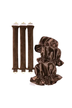 Clearance Heatless Curling Rods With Caps 3-Pack Set Håraccessoarer